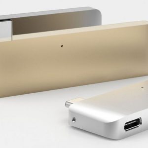 HYPERDRIVE USB TYPE-C 5-IN-1 HUB WITH PASS THROUGH CHARGING (FOR 2016 MACBOOK PRO & 12″ MACBOOK)