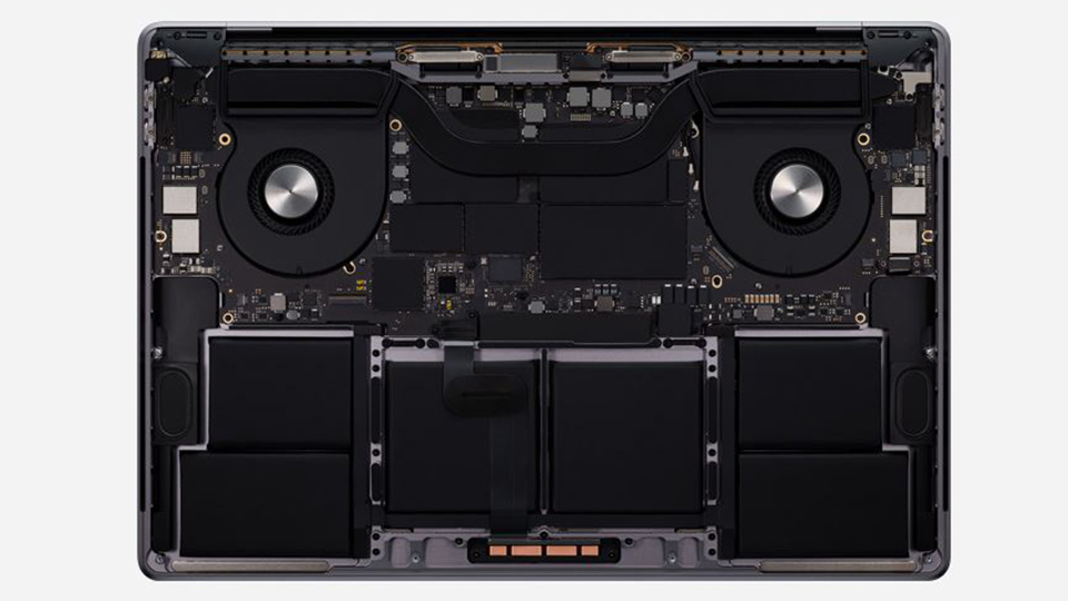 MacF5 MacBook Pro 16-inch Touch Bar 2019 - tản nhiệt hiệu quả vượt trội